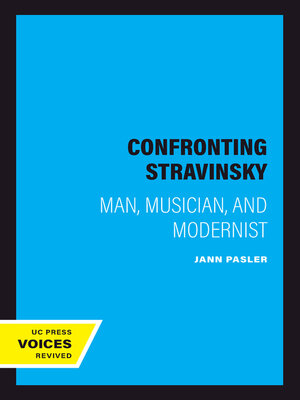 cover image of Confronting Stravinsky